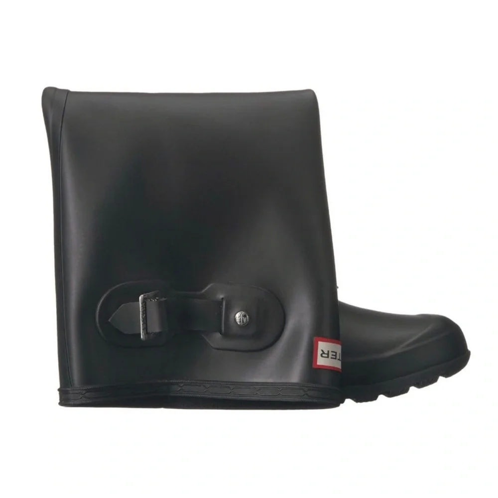 Hunter Original TOUR TALL PACKABLE Women's Black Rain Boots